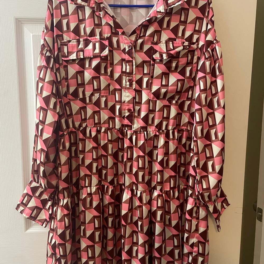 Geo Print Baby Doll – BeckonBroad,